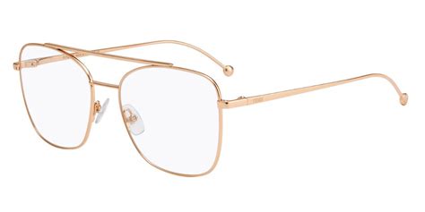 fendi ff 0354|Fendi FF 0354 DDB Eyeglasses in Gold Copper.